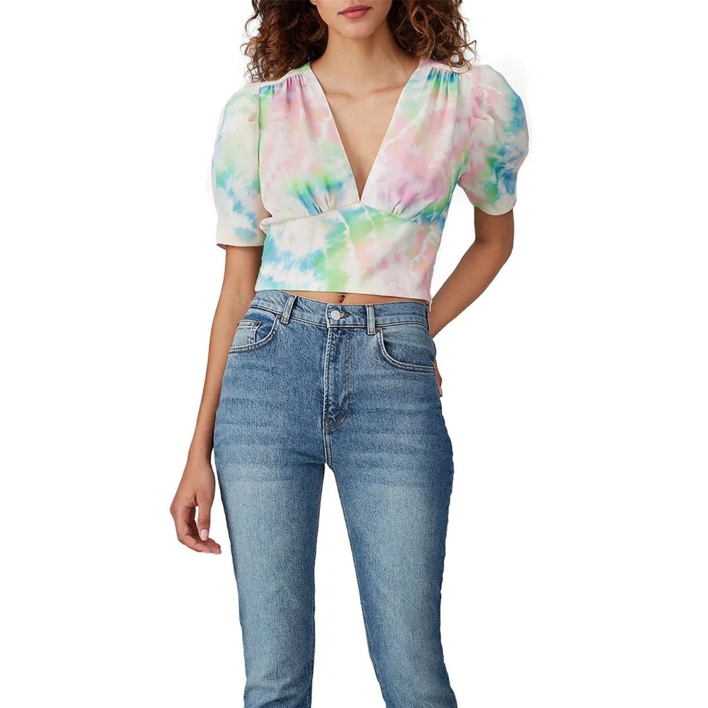 Amanda uprichard tye dye top